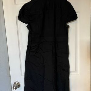 Alfani black mid length cotton dress size 8